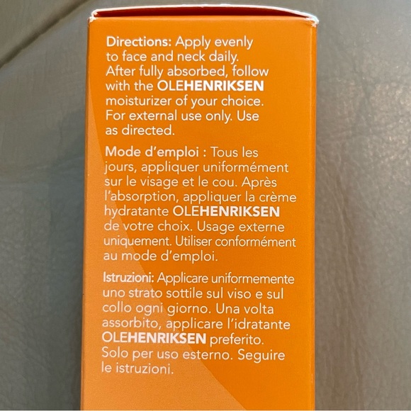 OLE HENRIKSEN Truth Serum Collagen Boosted C-Complex Facial Serum NIB - Picture 3 of 5